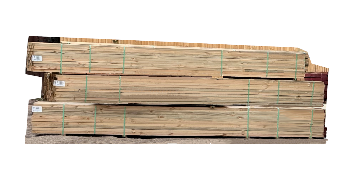 Standard Timber Paling Fence 125 x 75mm