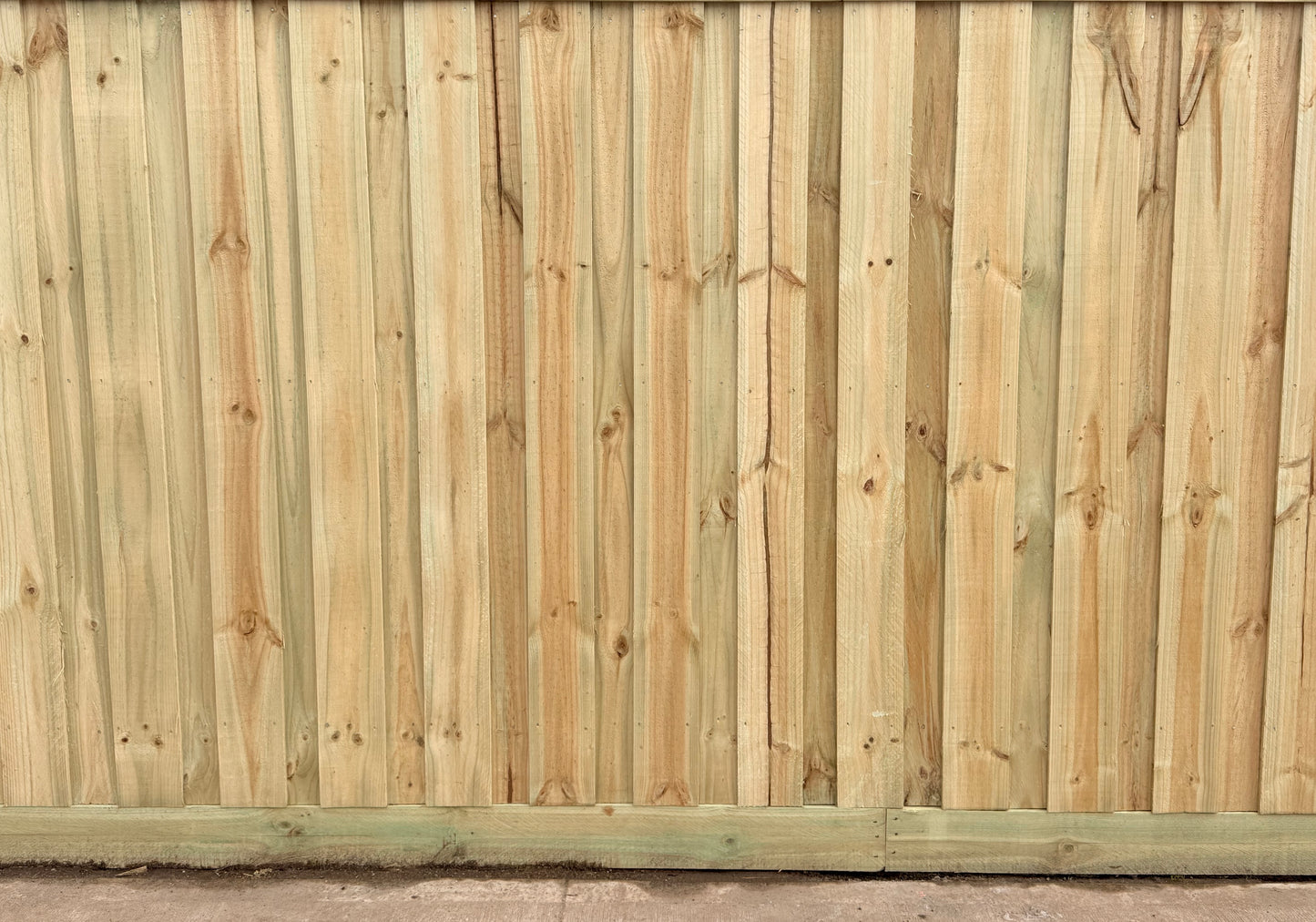 Standard Timber Paling Fence  125 x 75mm