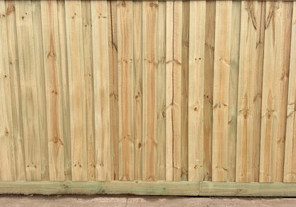 Standard Timber Paling Fence  125 x 75mm