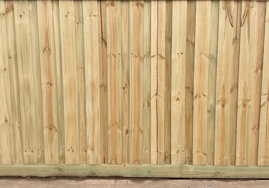 Standard Timber Paling Fence  125 x 75mm