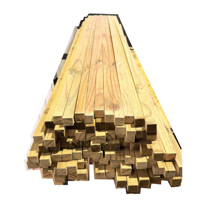 Pine Quad Post 25 x 25mm